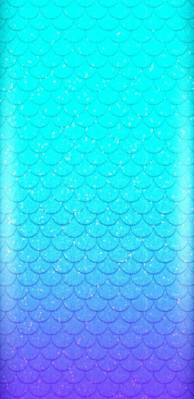 Blue And Purple Mermaid Glitters Background