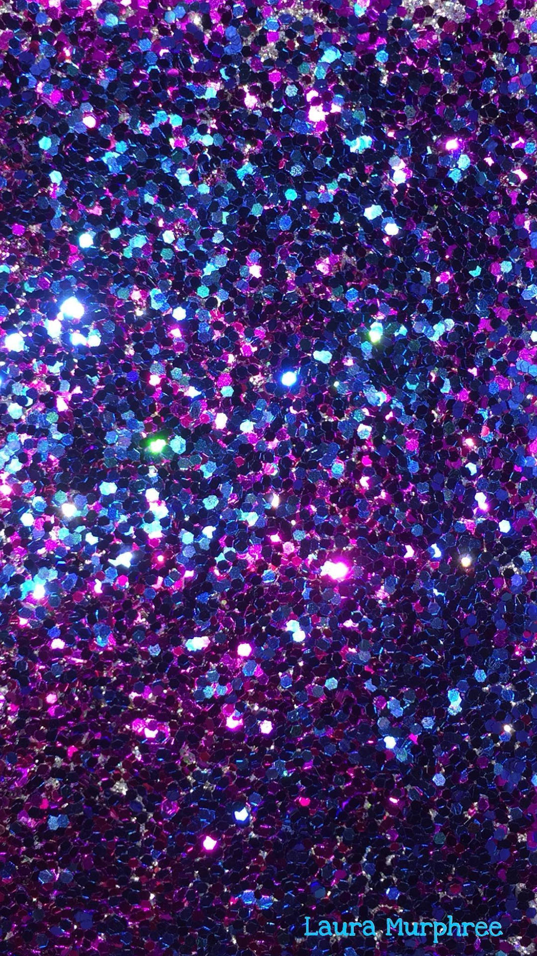 Blue And Purple Sparkly Background