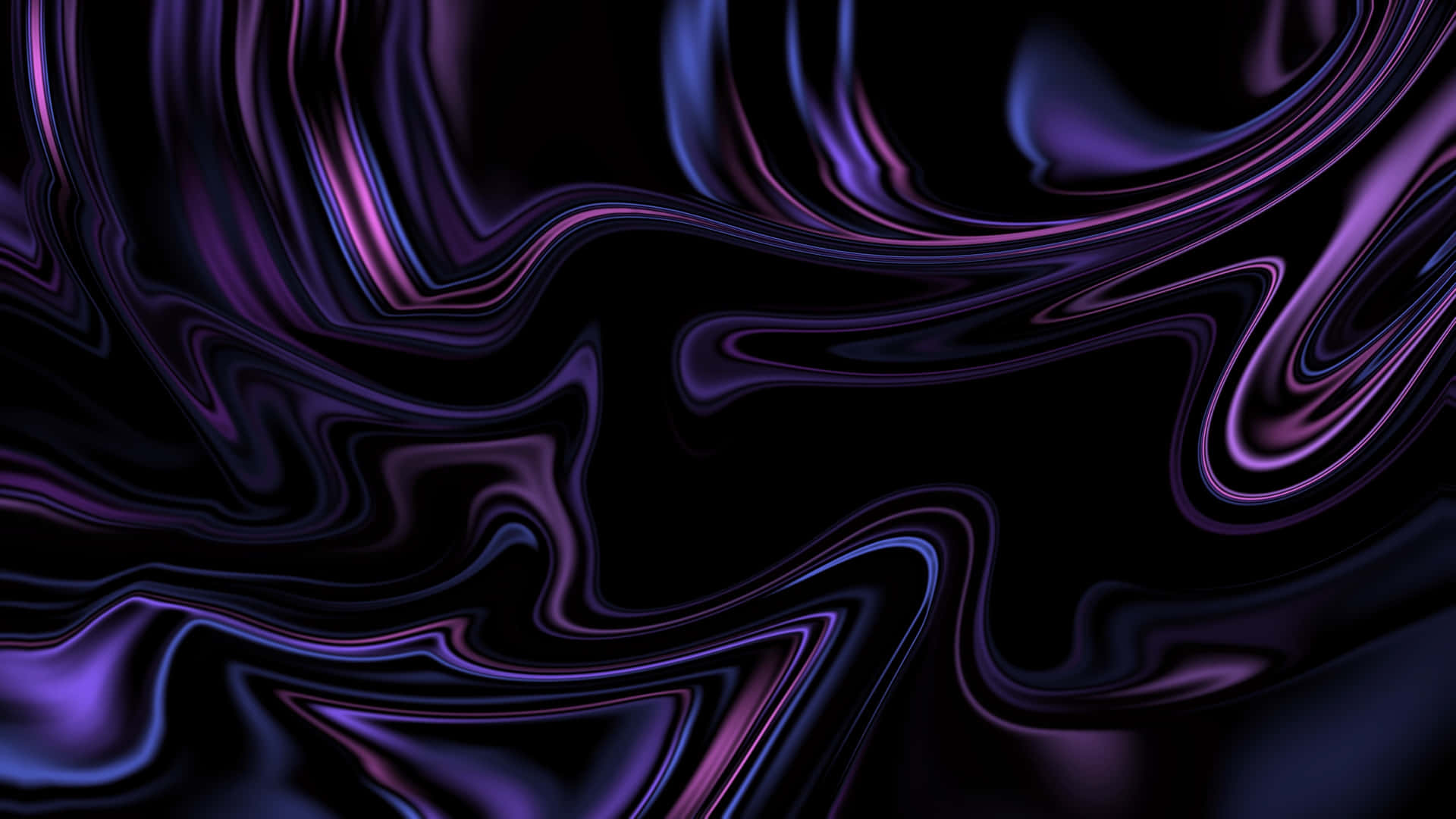 Blue And Purple Wavy Lines Background