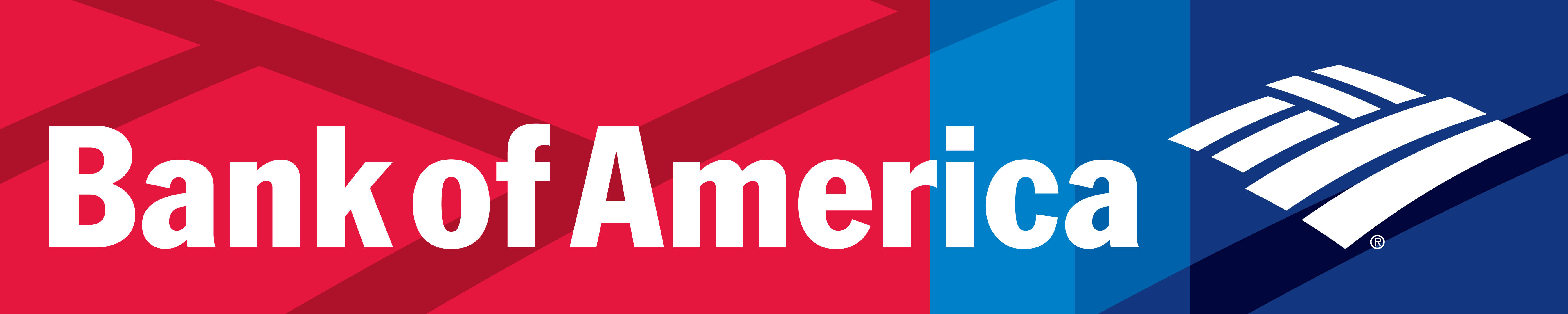 Blue And Red Bank Of America Logo