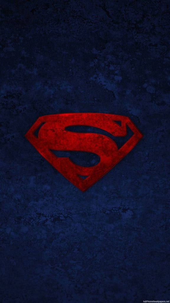 Blue And Red Superman Iphone