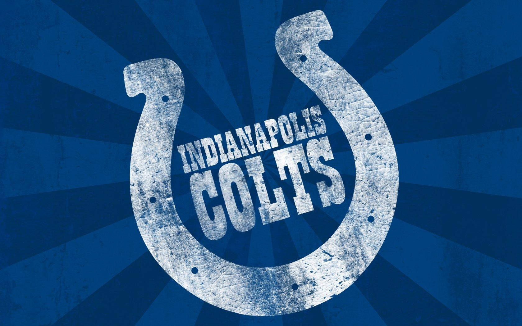 Blue And White Indianapolis Colts Background