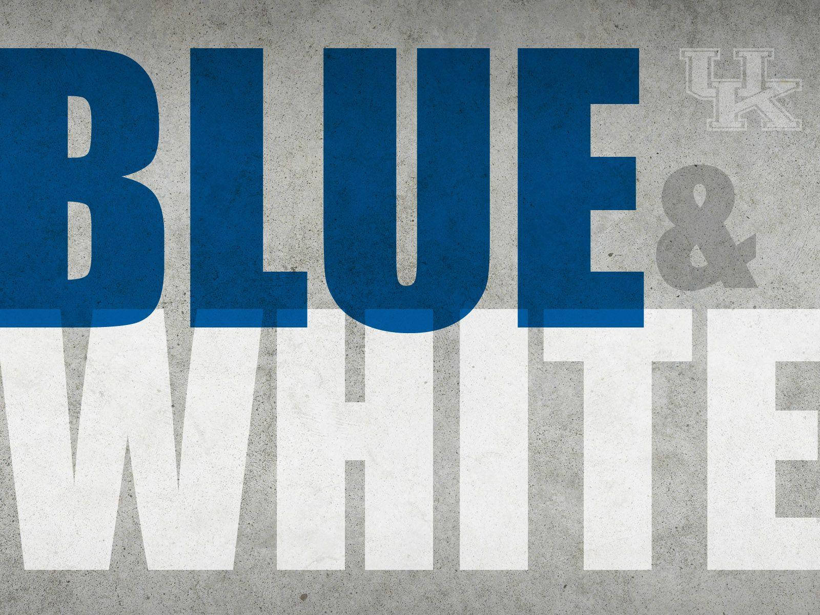 Blue And White Kentucky Background