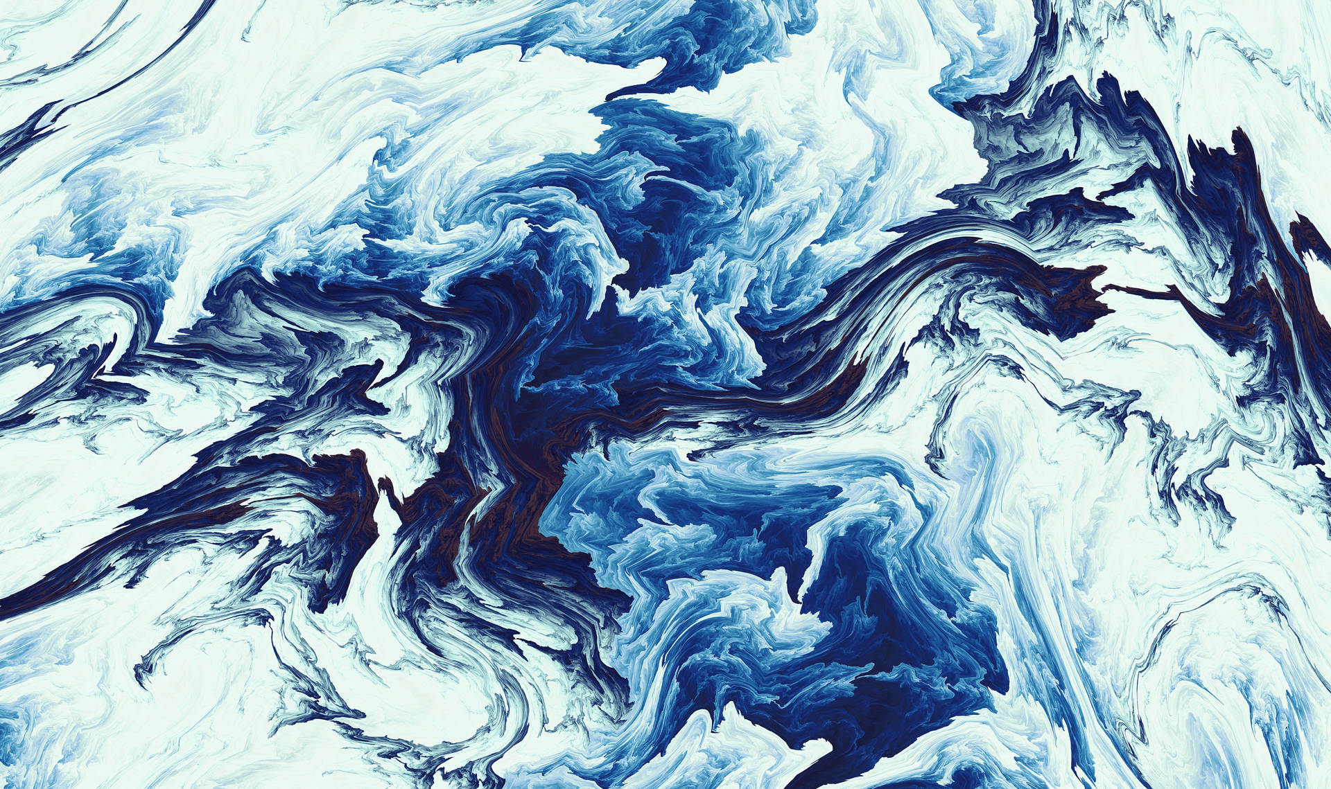 Blue And White Marble Design Background
