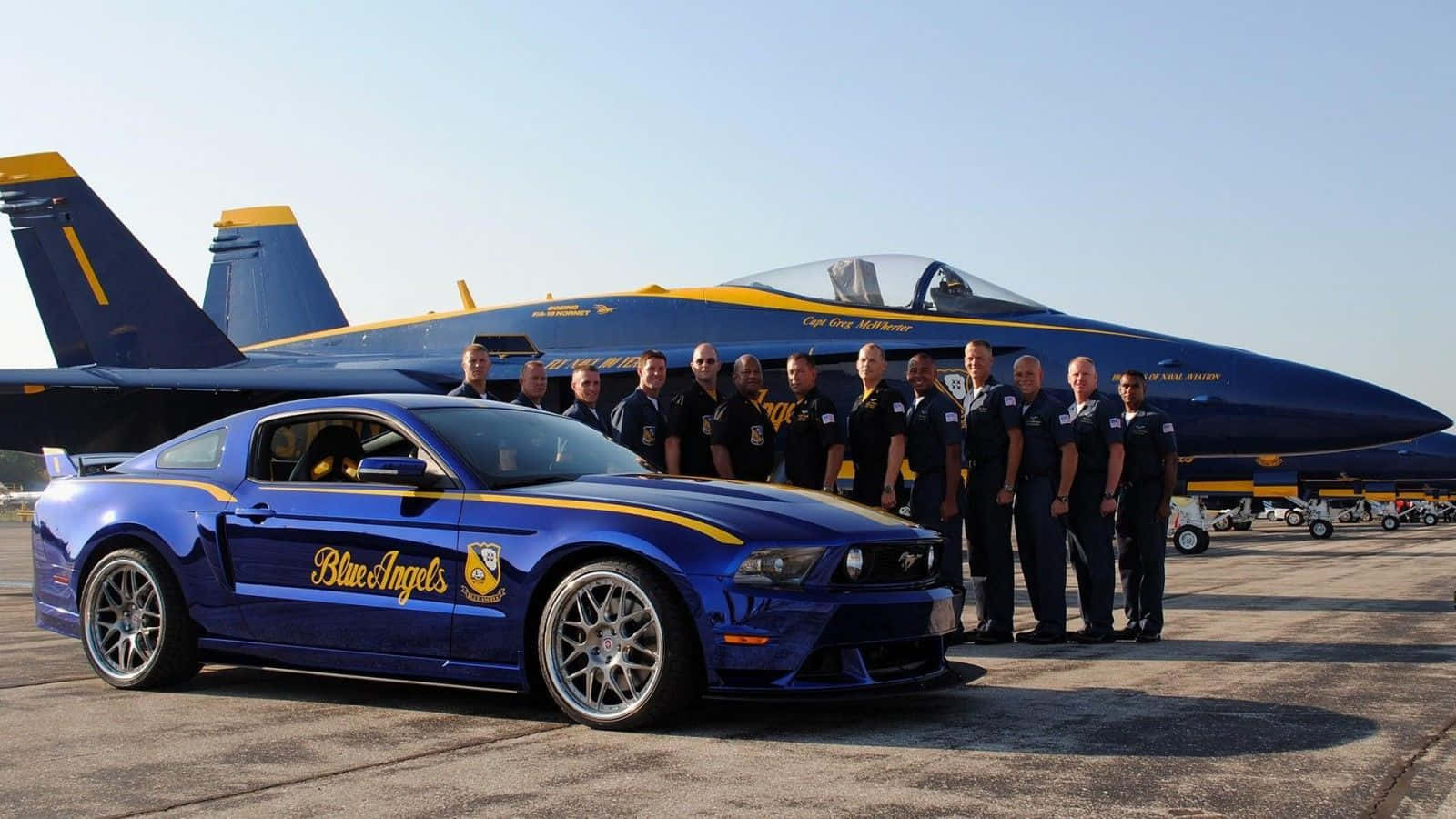 Blue Angels Aerobatic Team Background