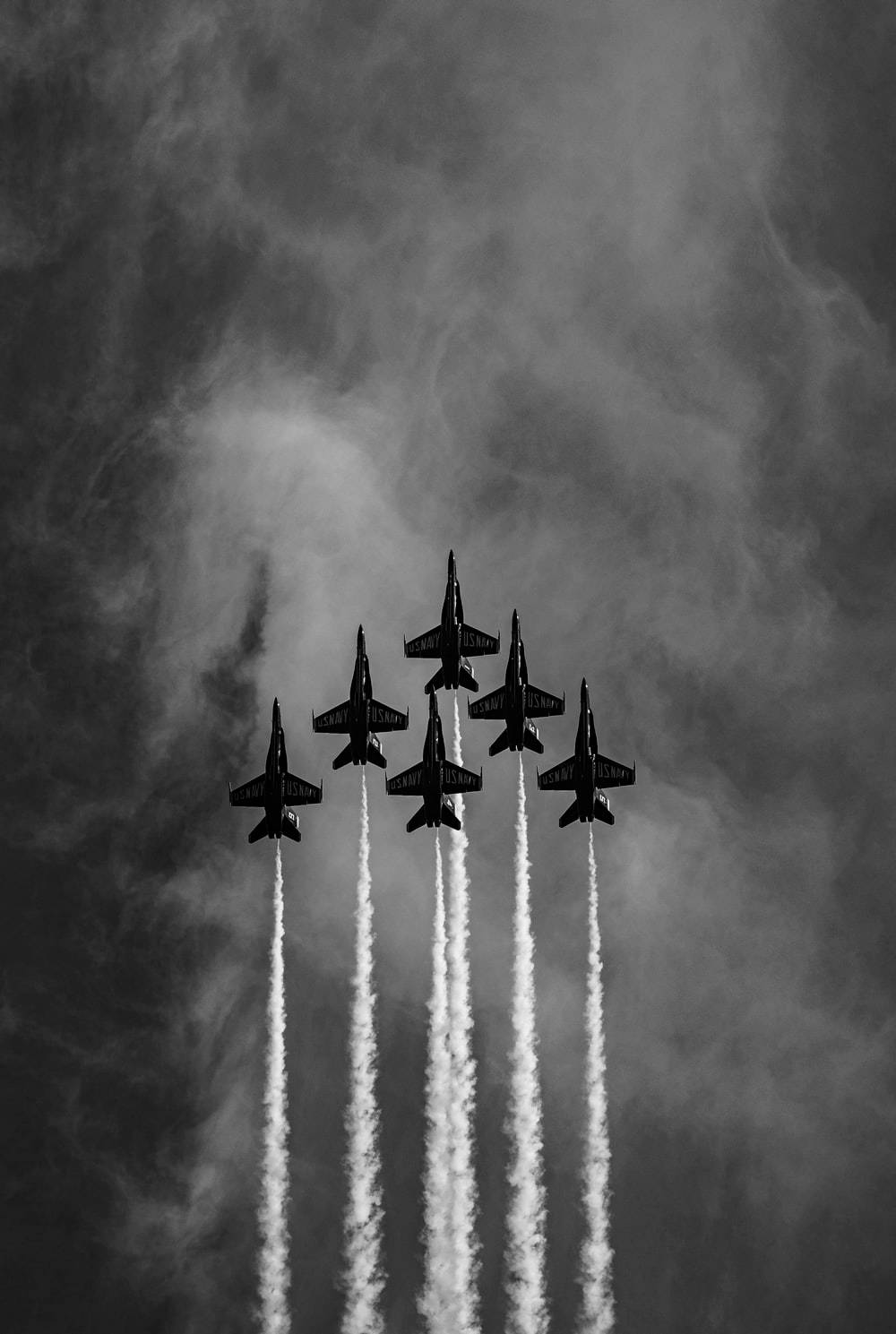 Blue Angels In Flight Background