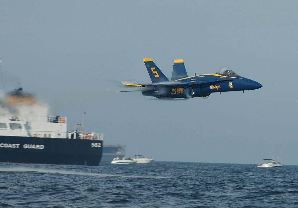 Blue Angels Us Navy Take Off Background