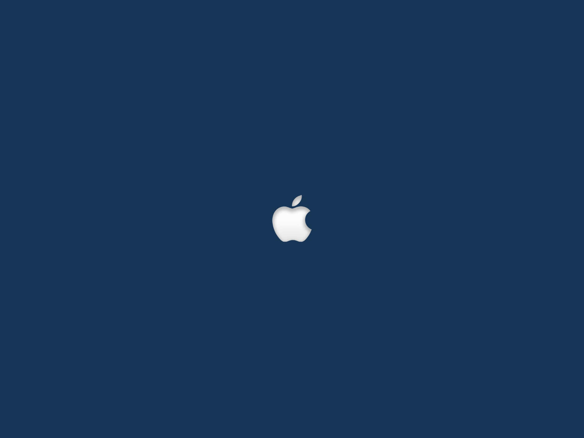 Blue Apple Logo Ipad Background