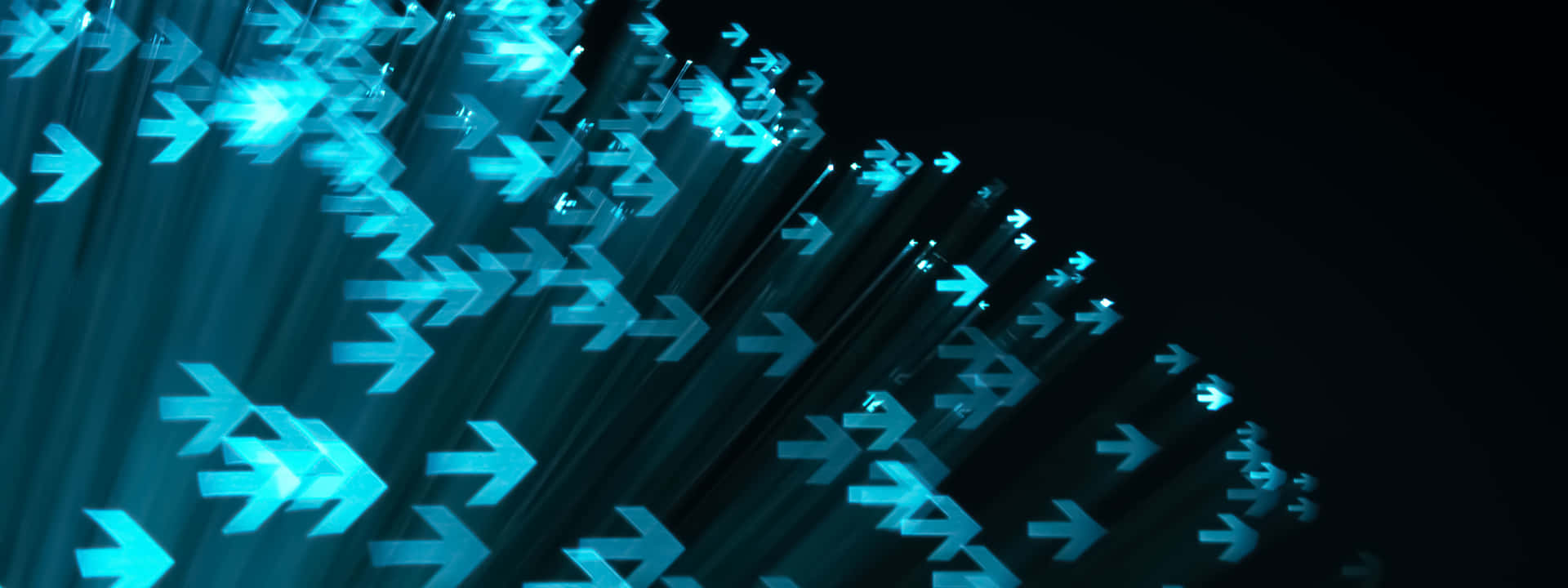 Blue Arrows Directional Movement