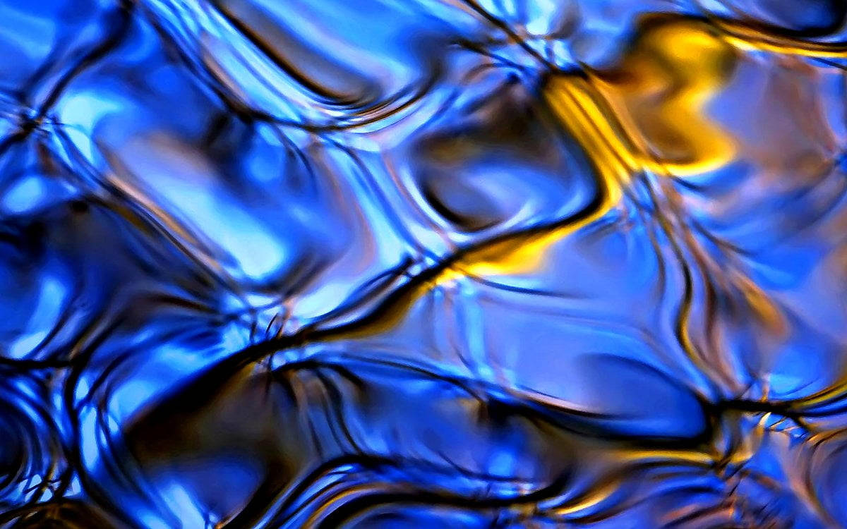 Blue Art Water Background