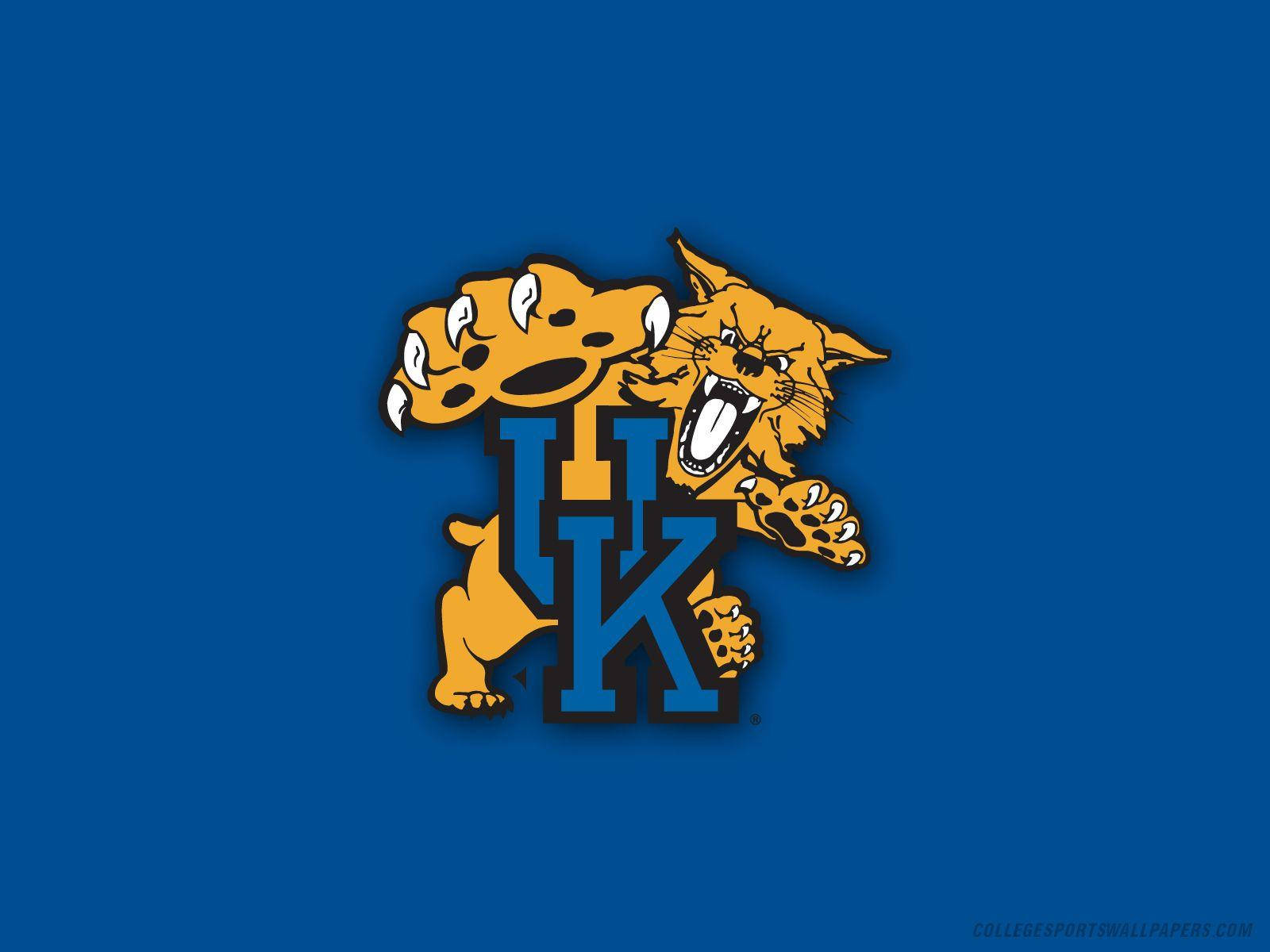 Blue Background Kentucky Wildcats