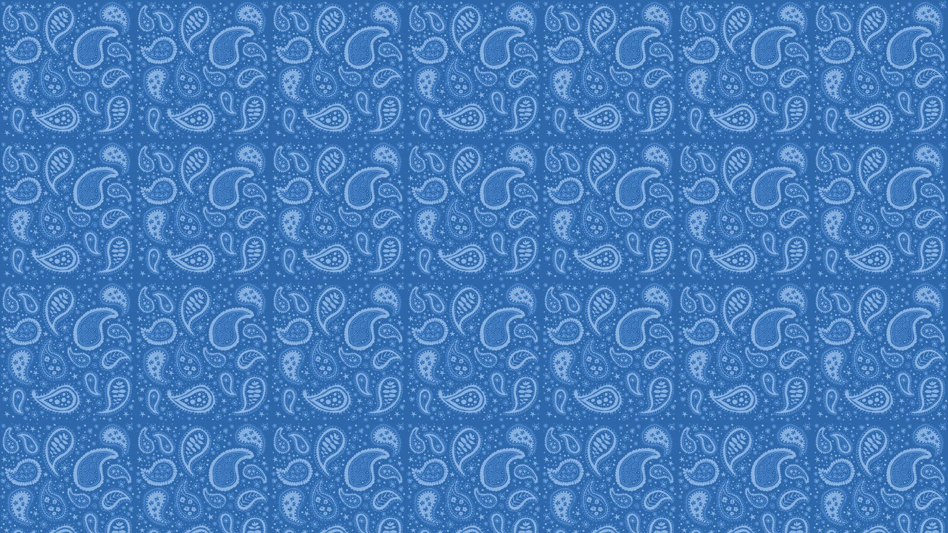 Blue Bandana Square Pattern Design Background