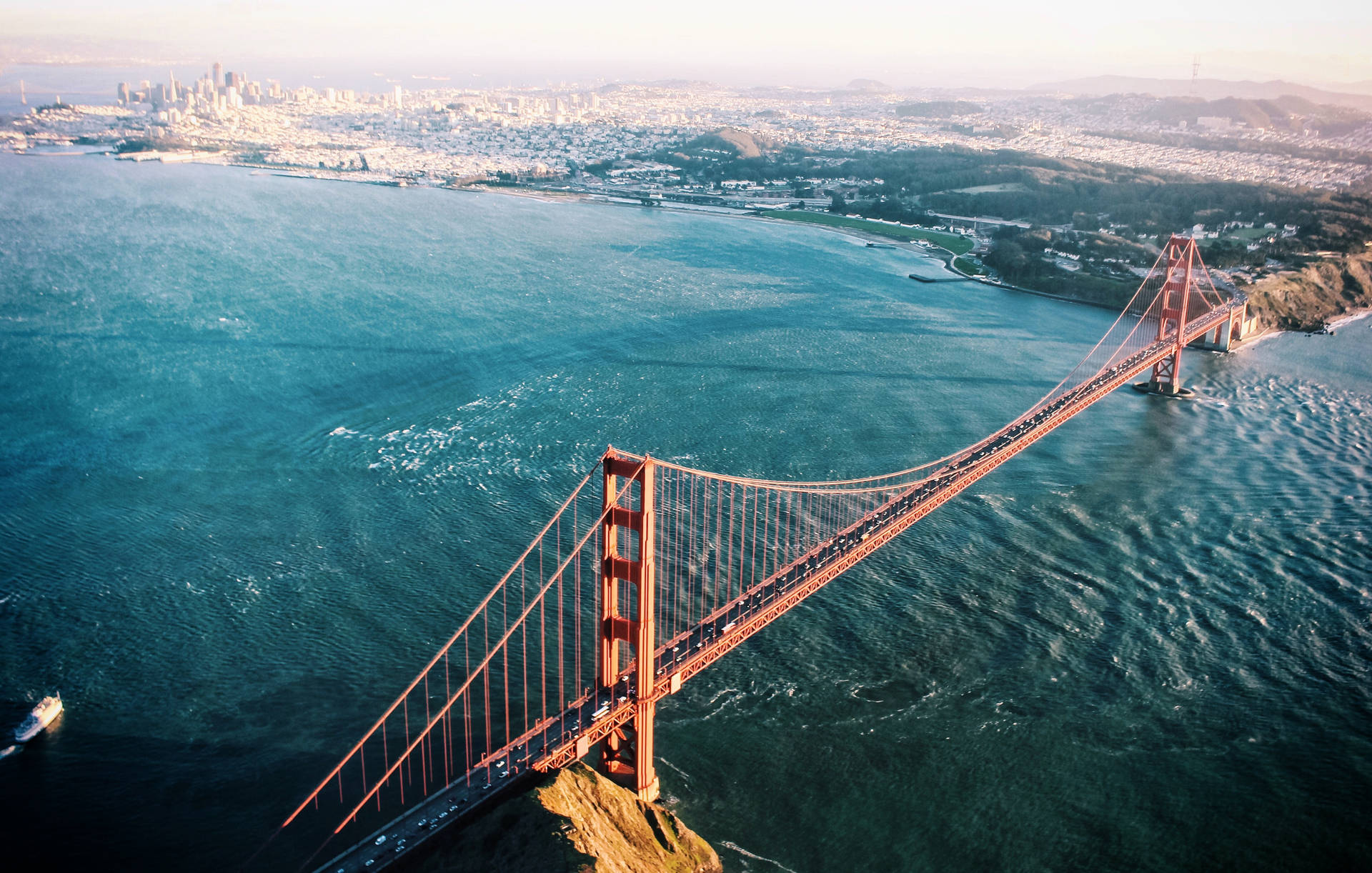 Blue Bay Area San Francisco Photography Background