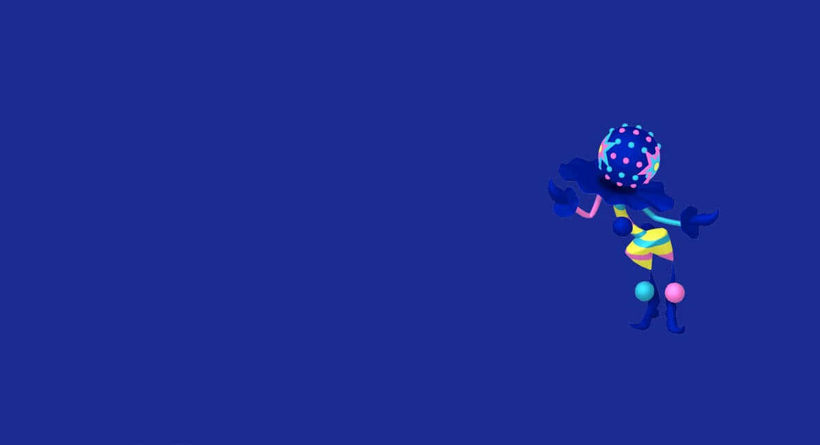 Blue Blacephalon Background
