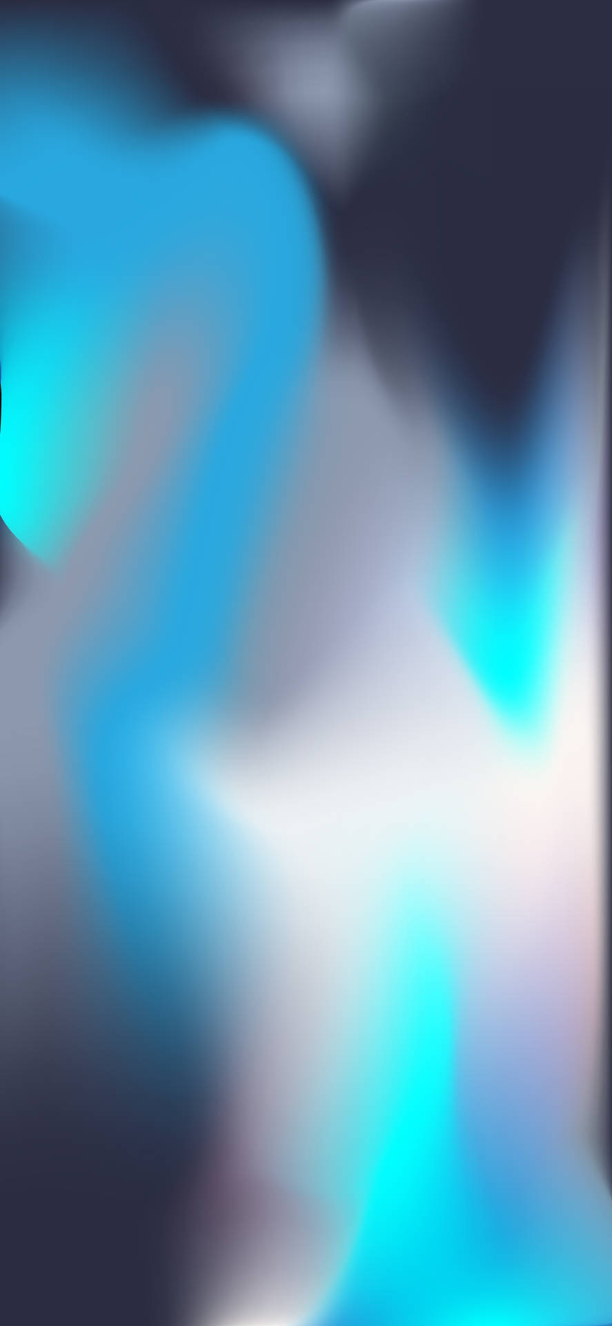 Blue Black Gradient Oppo A5s Background