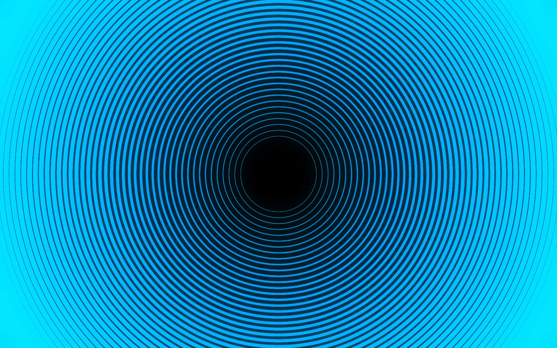 Blue Black Spirals Cool Optical Illusions Background