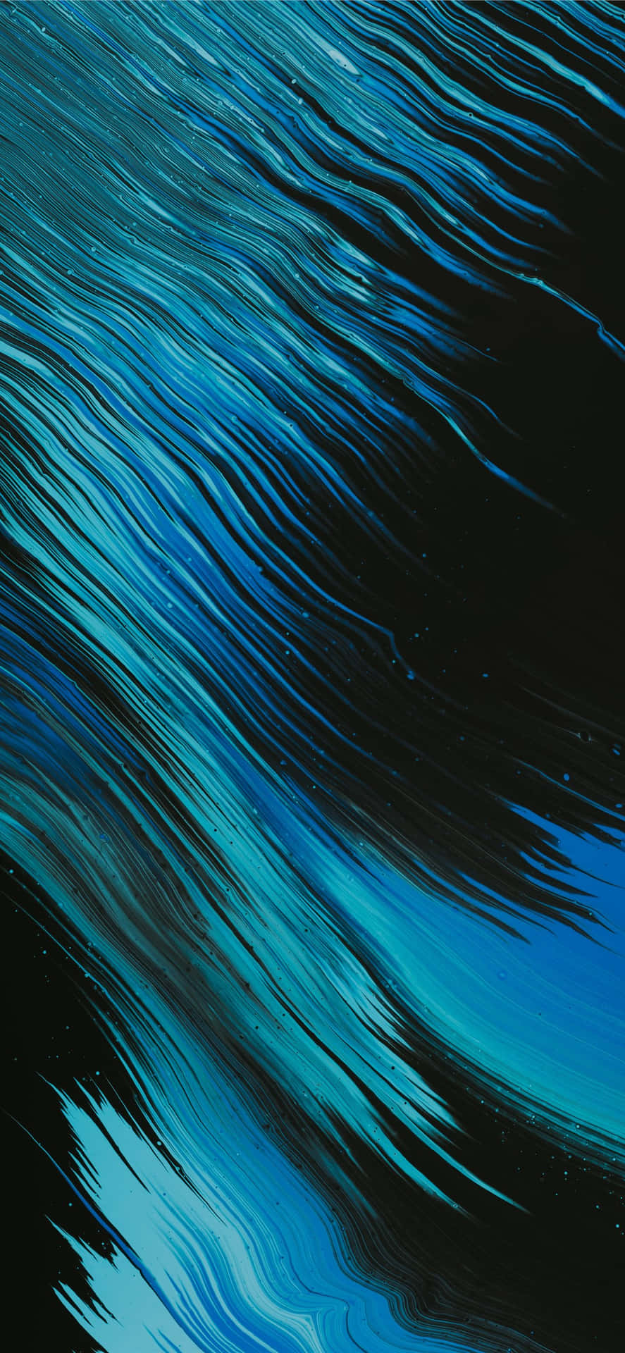 Blue Black Stars Iphone Background