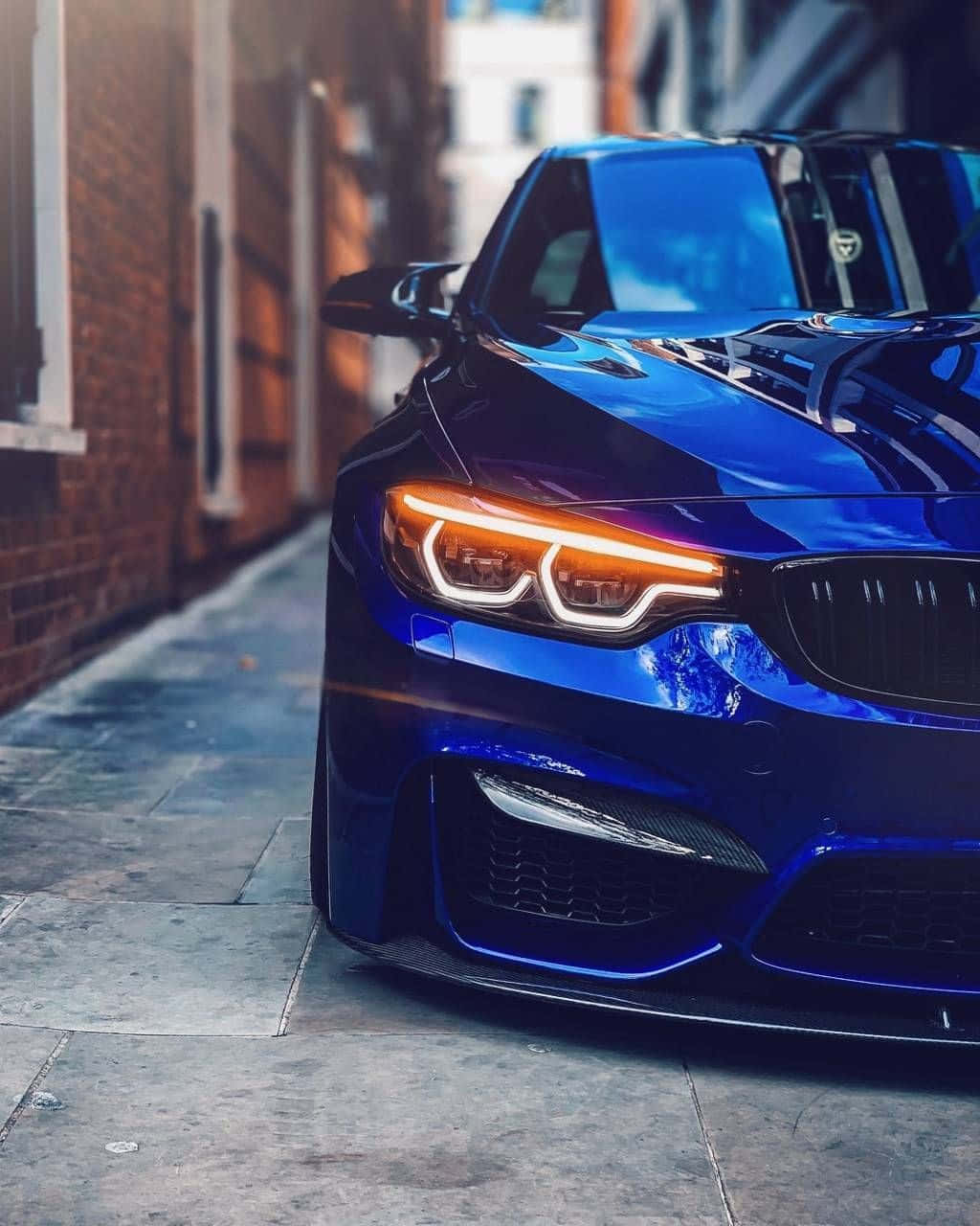 Blue Bmw Android Background