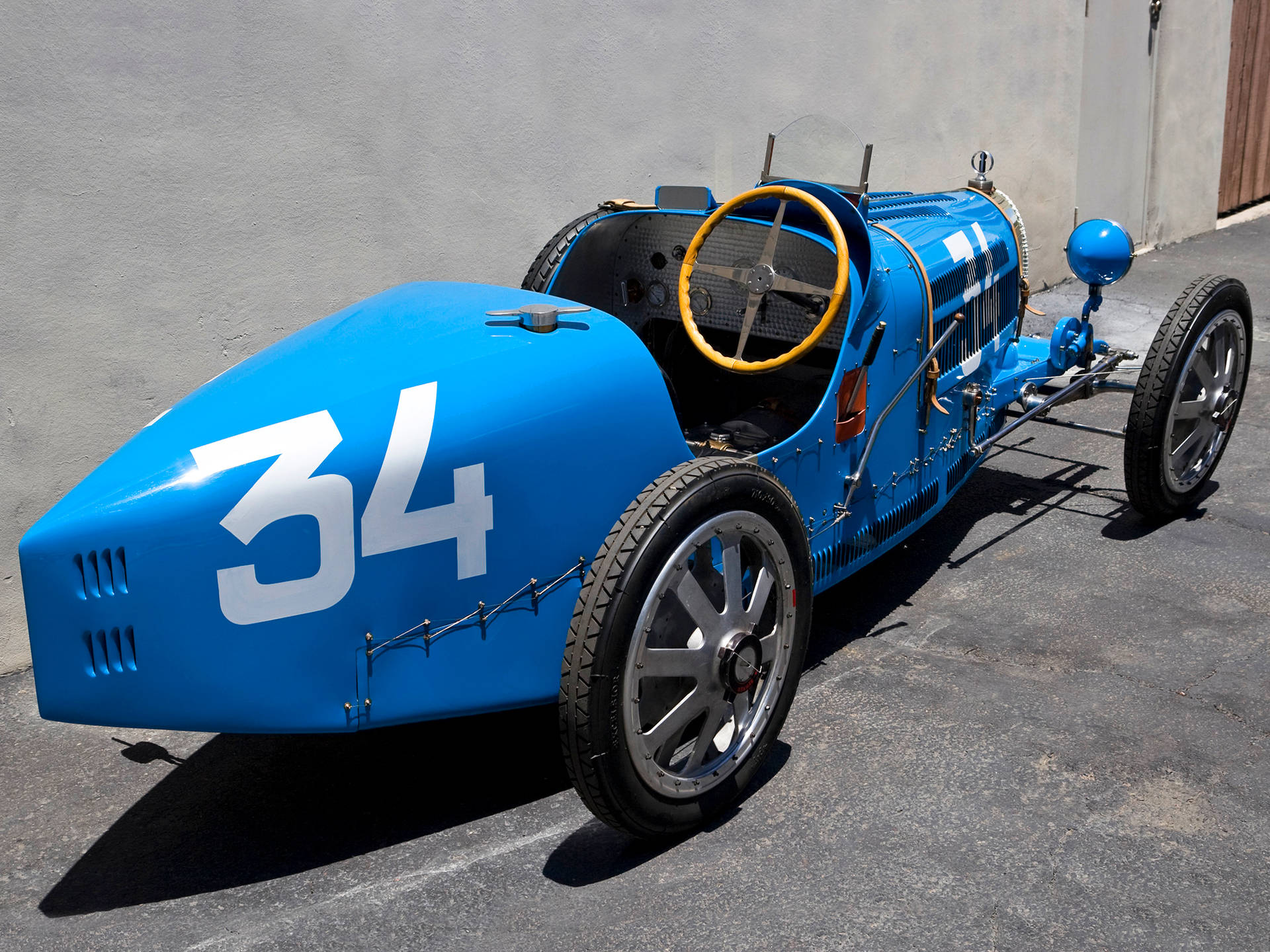 Blue Bugatti Type 35 Iphone
