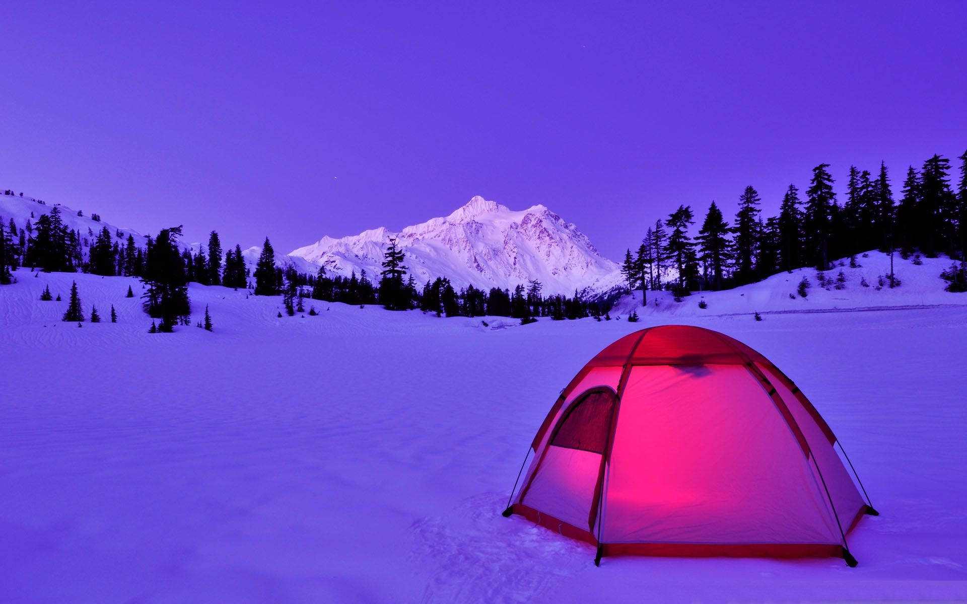 Blue Camping