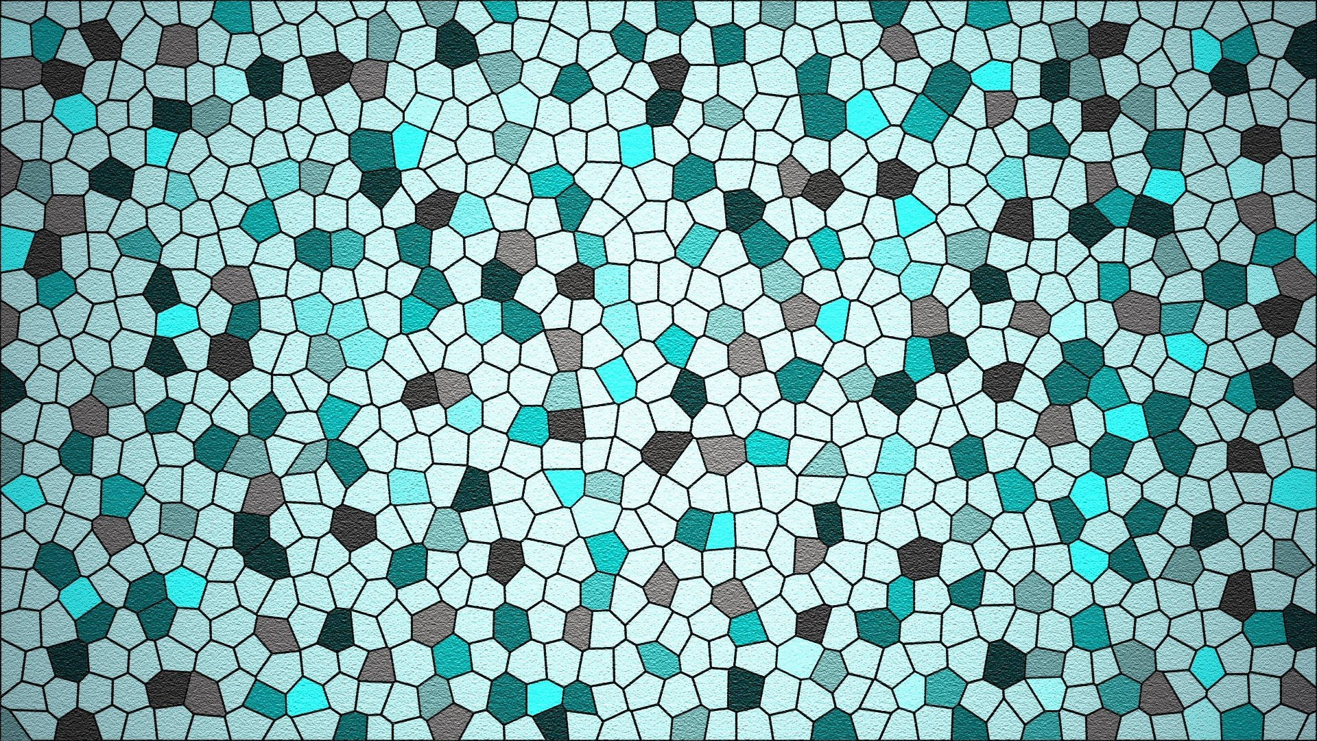 Blue Ceramic Mosaic Background