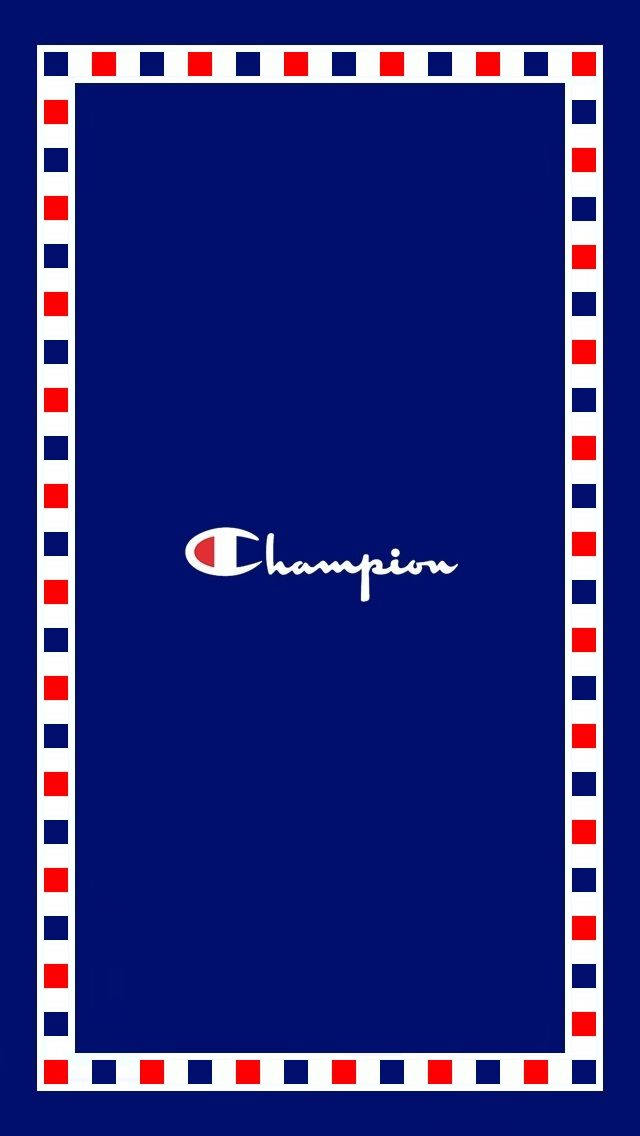 Blue Champion Logo Background