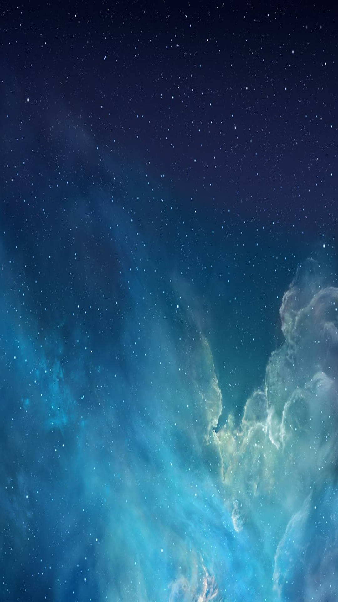 Blue Clouds Ios Default Background