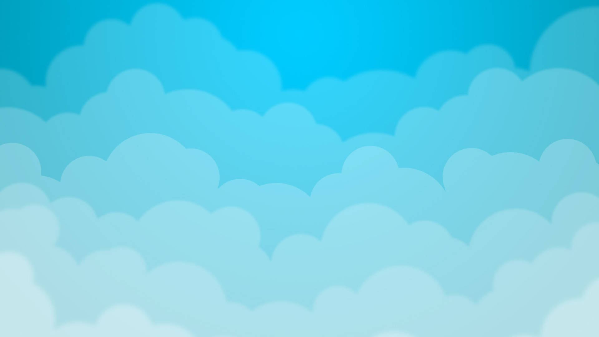 Blue Clouds Webex Virtual Background