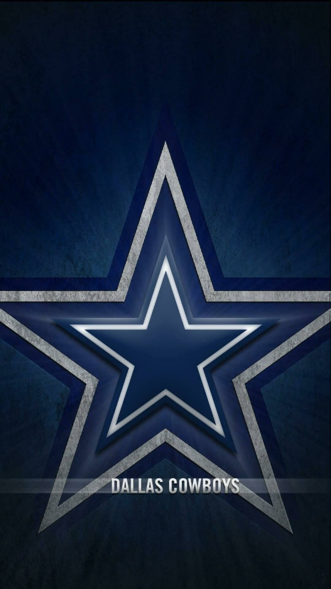 Blue Dallas Cowboys Logo For Phones Background