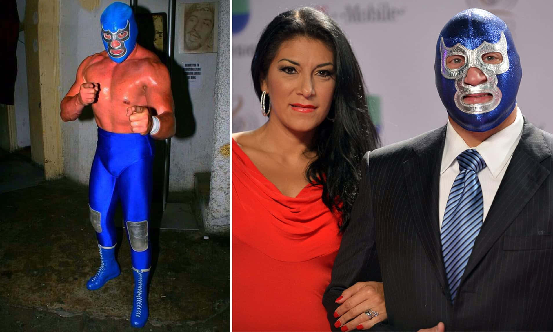 Blue Demon And Monica Carrillo Background