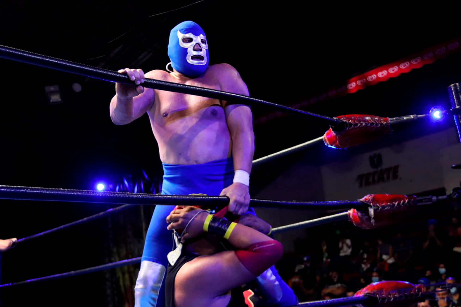 Blue Demon, Iconic Mexican Wrestler And Film Actor Background