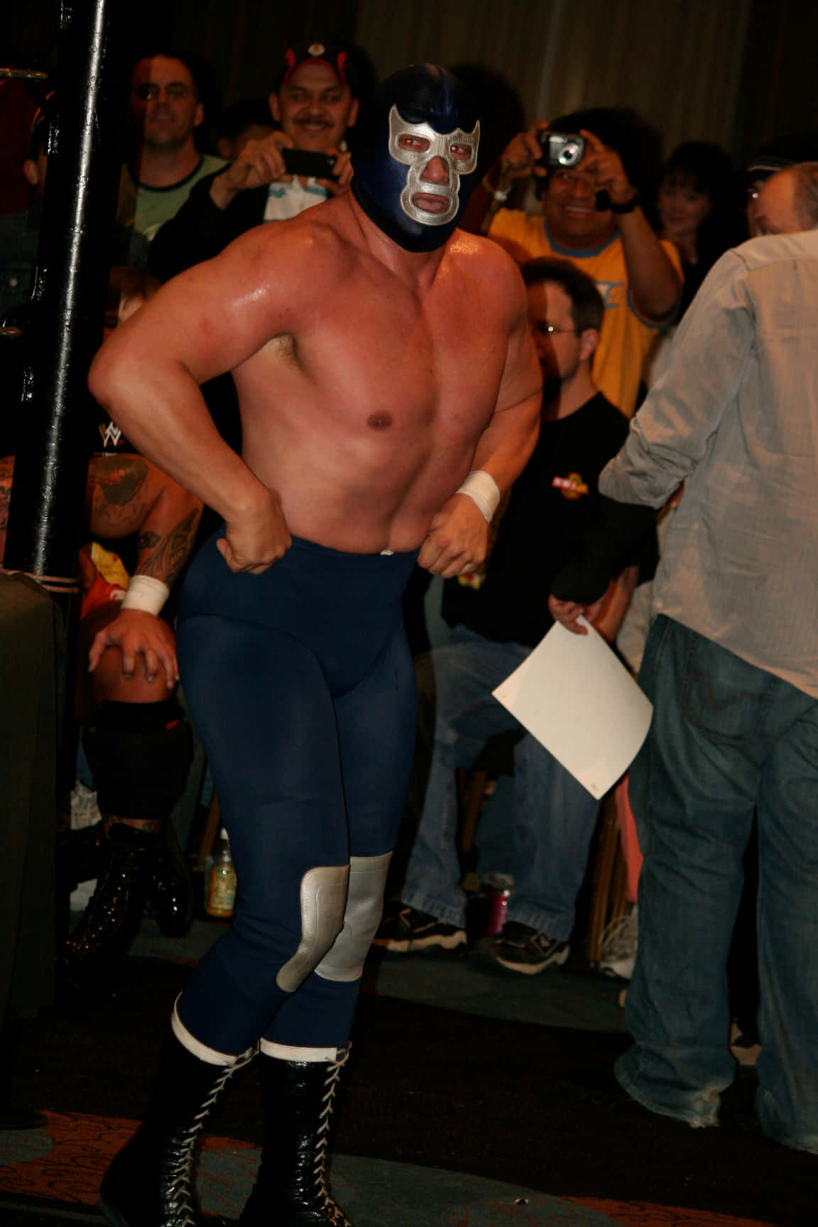 Blue Demon Lucha Libre Background