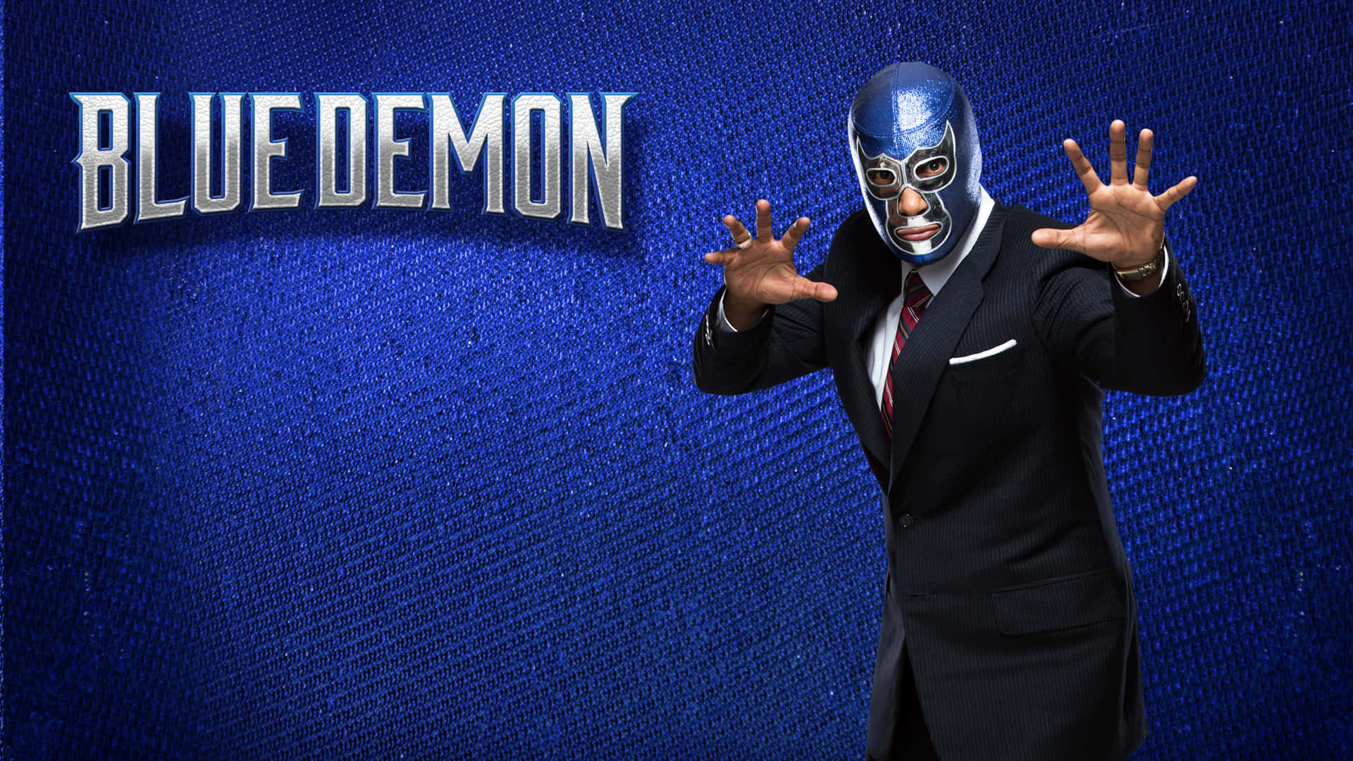 Blue Demon Mexican Digital Arts Background