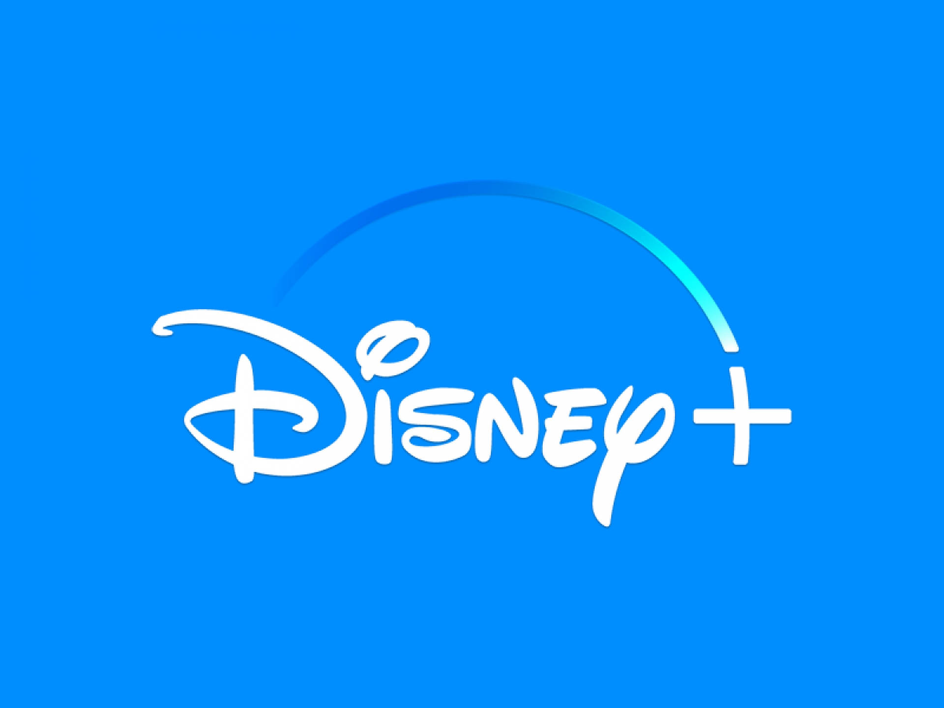 Blue Disney Logo Plus Background