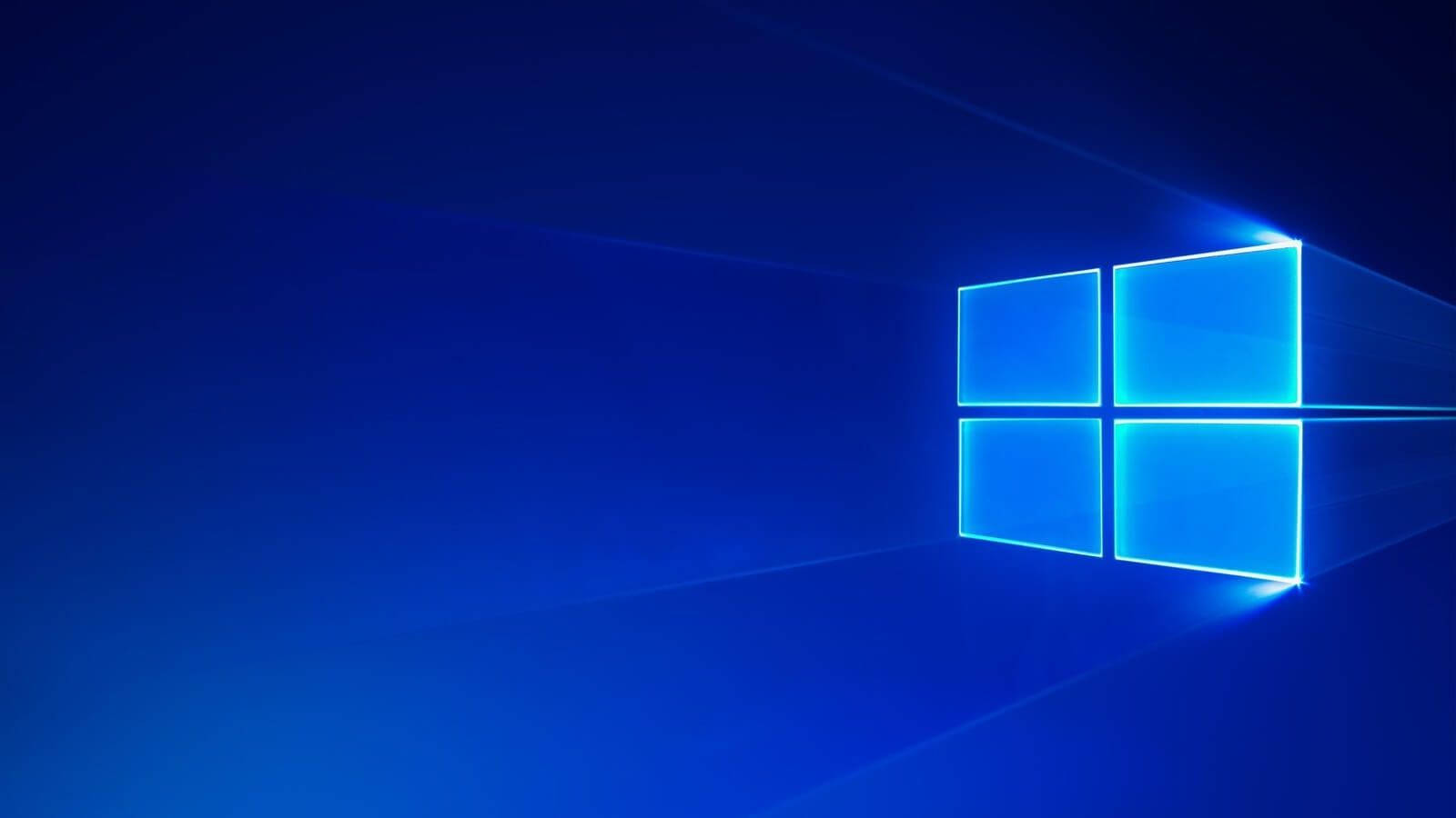 Blue Dynamic Windows 10 Background