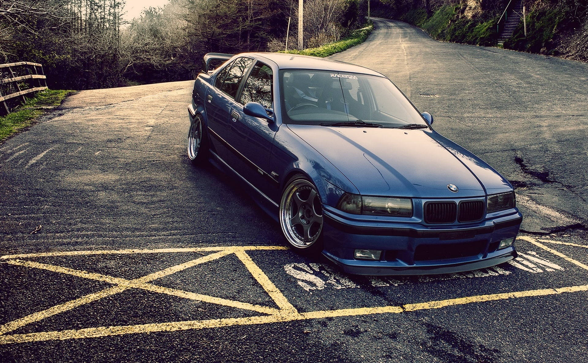 Blue E36 Bmw Laptop