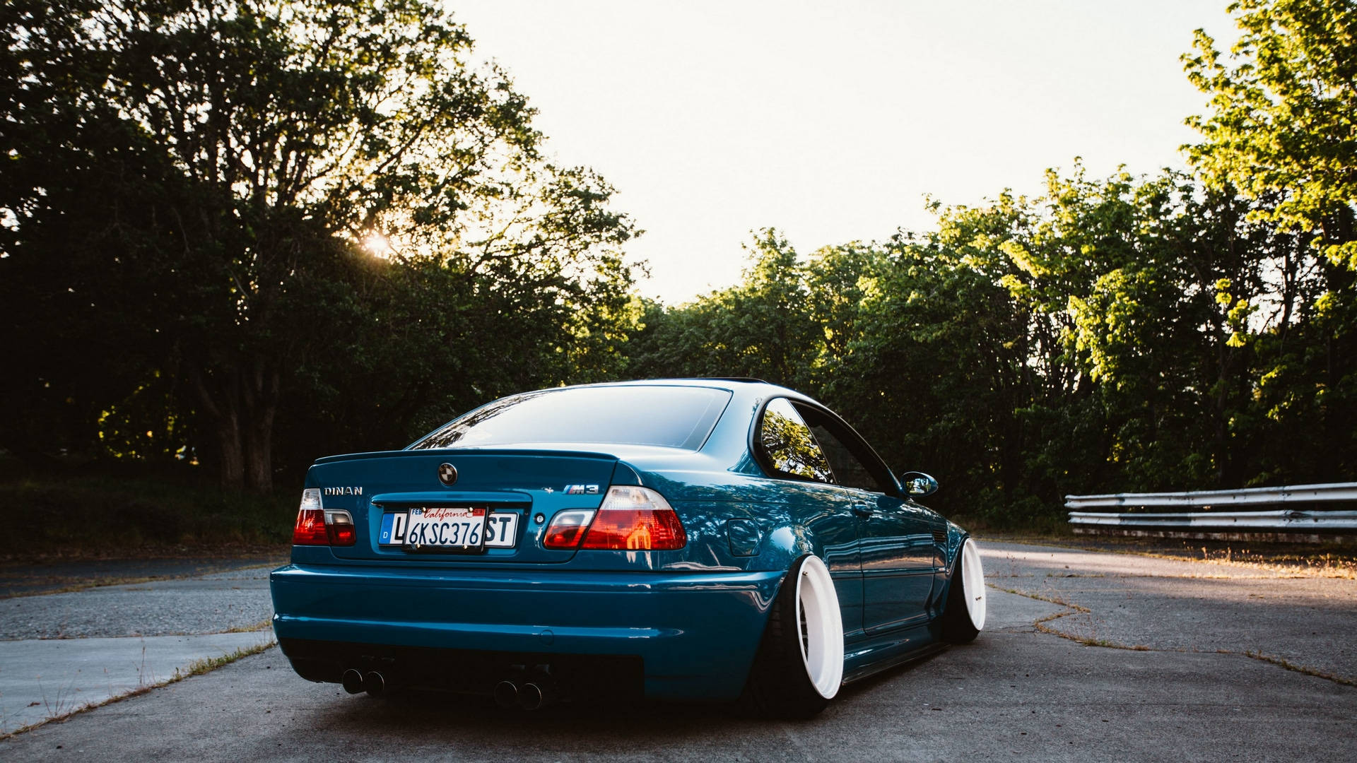 Blue E46 Full Hd Bmw Background