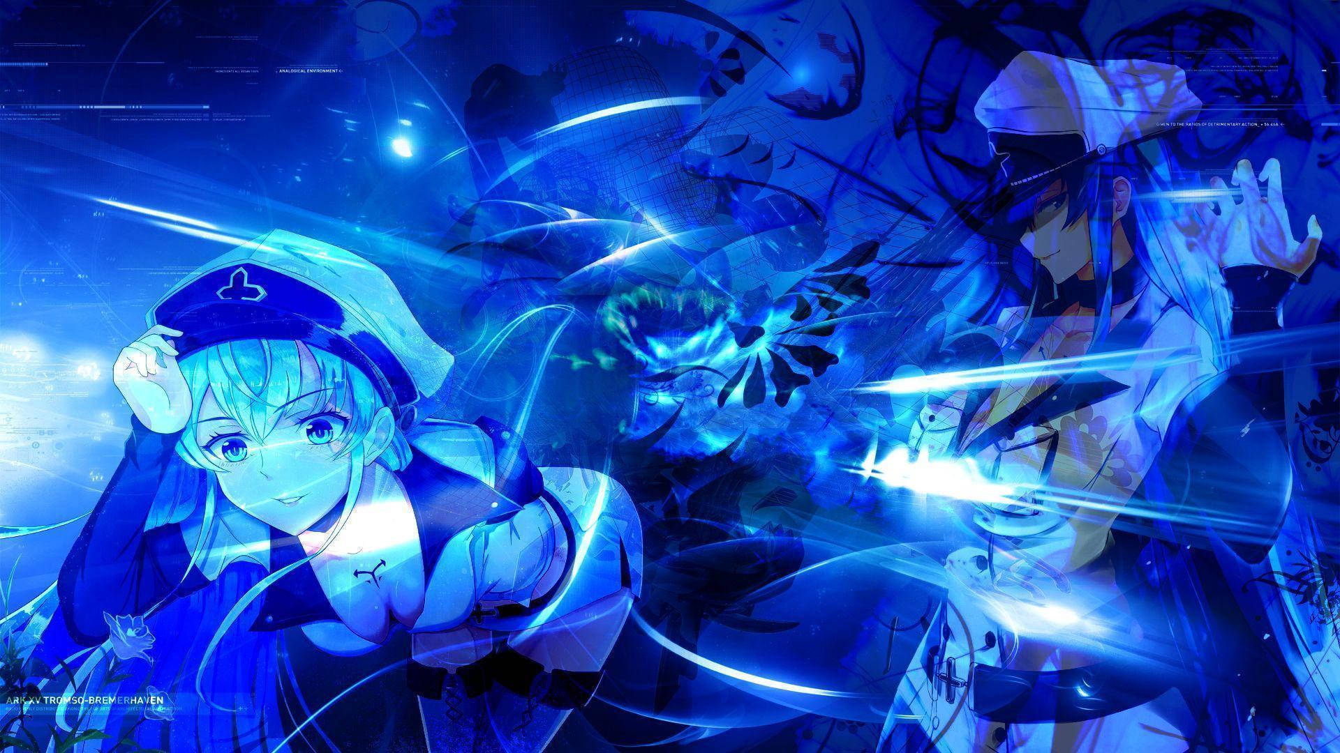 Blue Esdeath Background Background