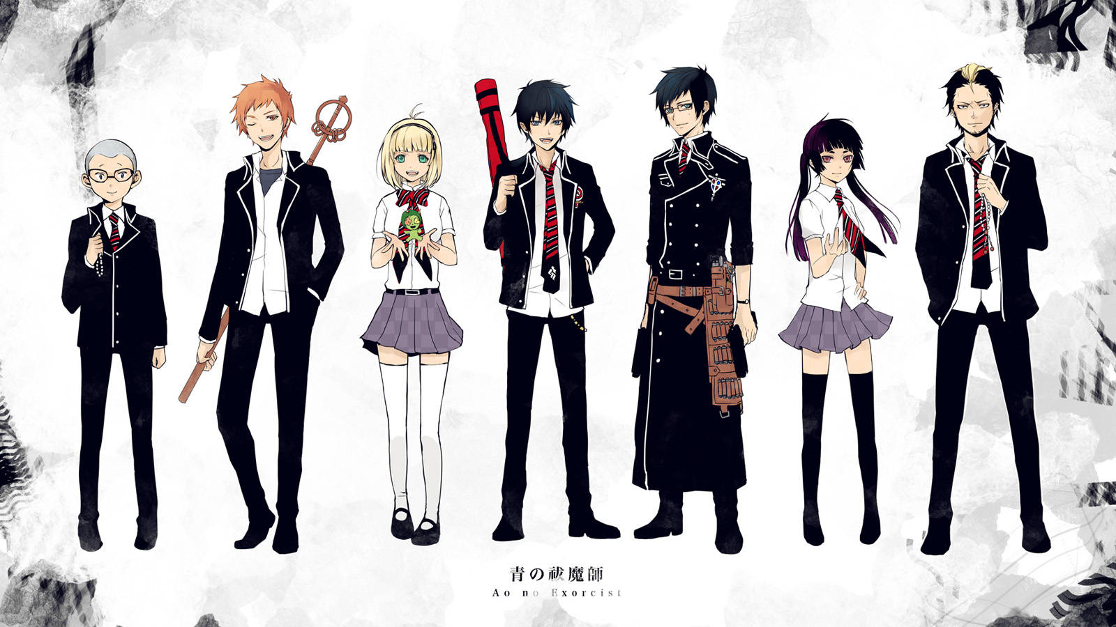 Blue Exorcist Characters Poster