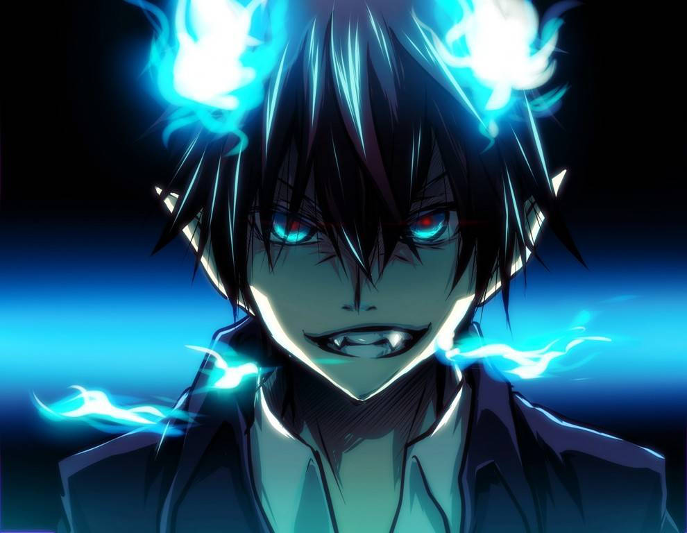 Blue Exorcist Devil Rin Background
