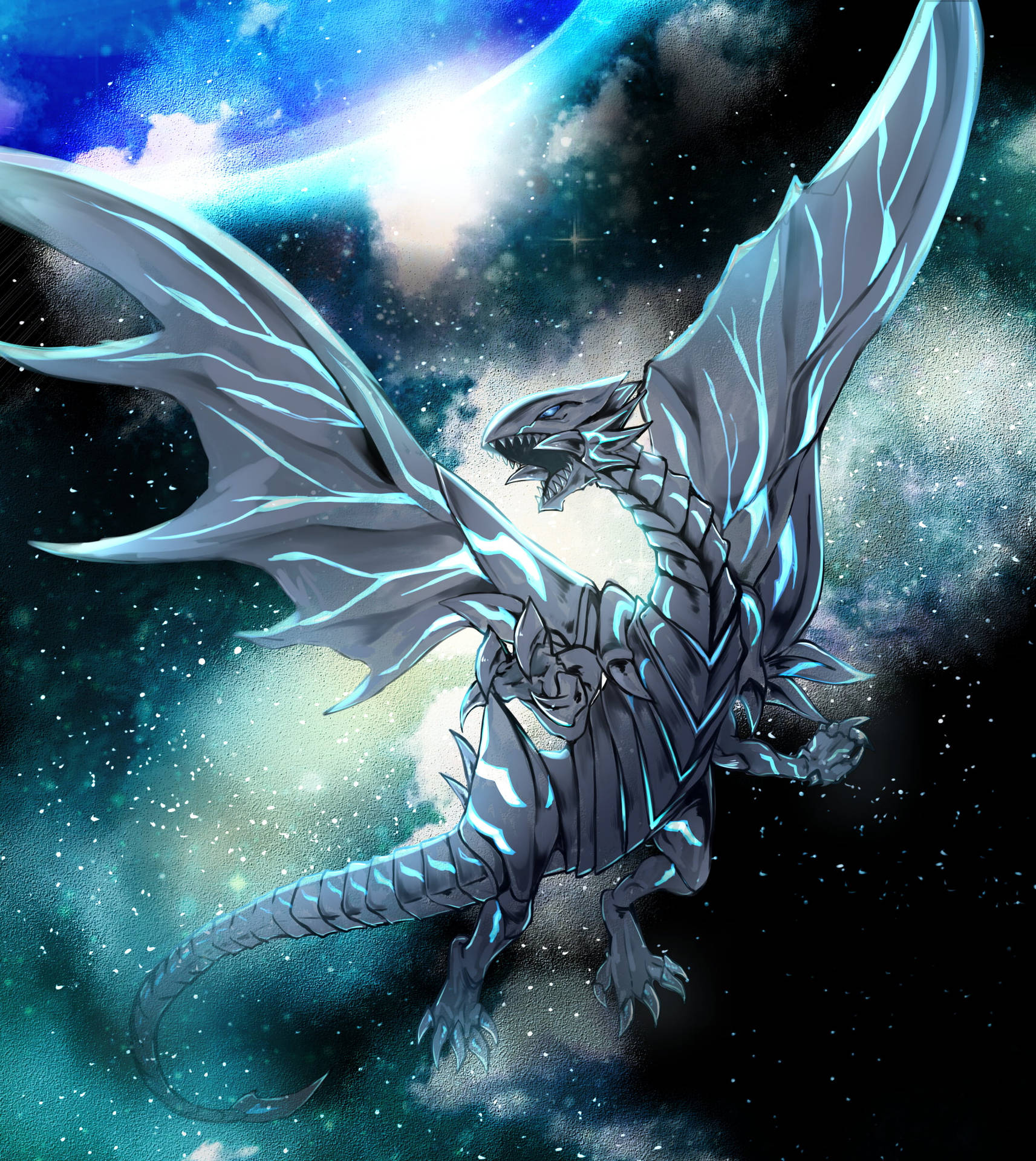 Blue Eyes Alternative Dragon Yu Gi Oh Background