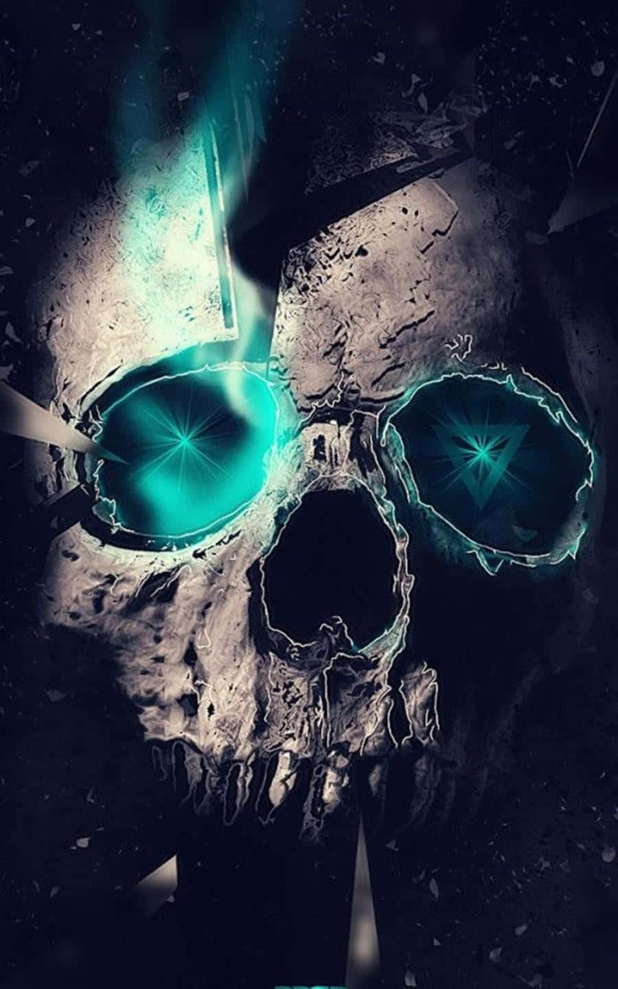 Blue_ Fire_ Skull_ Artwork.jpg Background