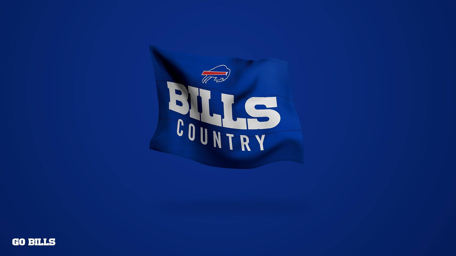 Blue Flag Buffalo Bills Background
