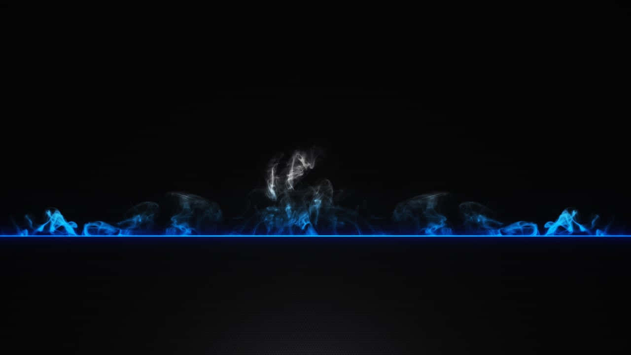 Blue_ Flame_ Art_on_ Black_ Background