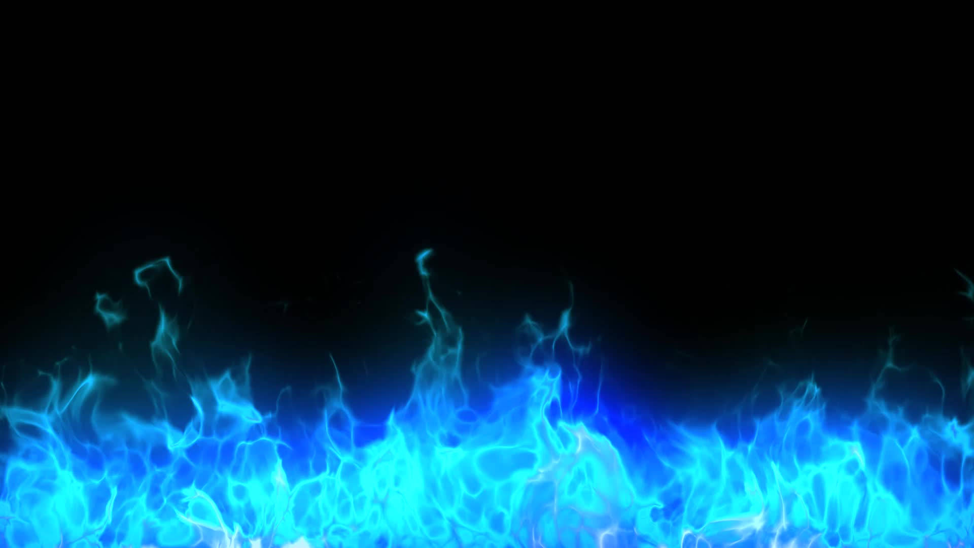 Blue Flames Fire