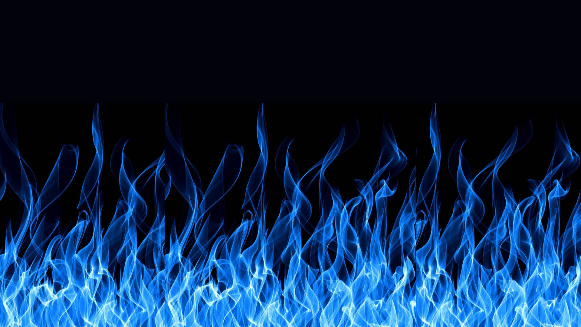 Blue Flames Fire