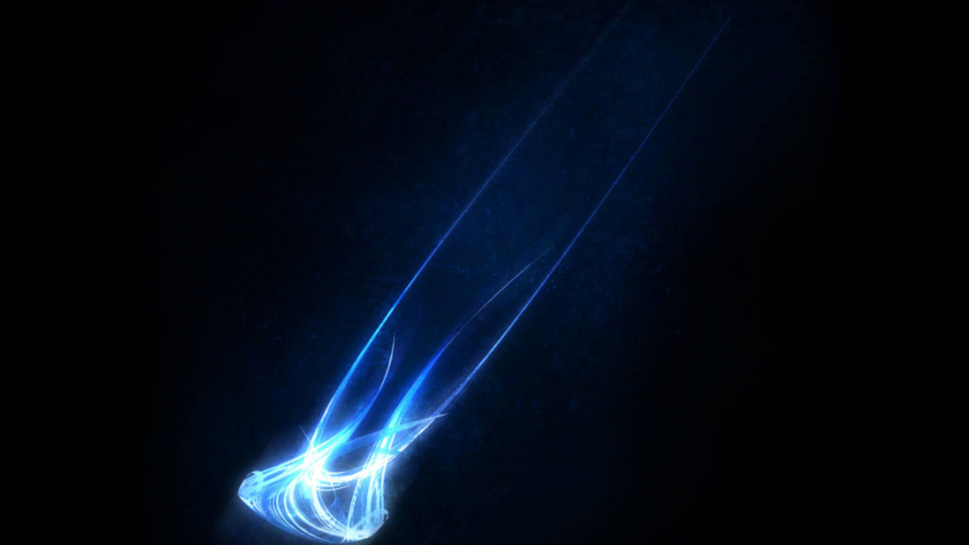 Blue Flames Light Background