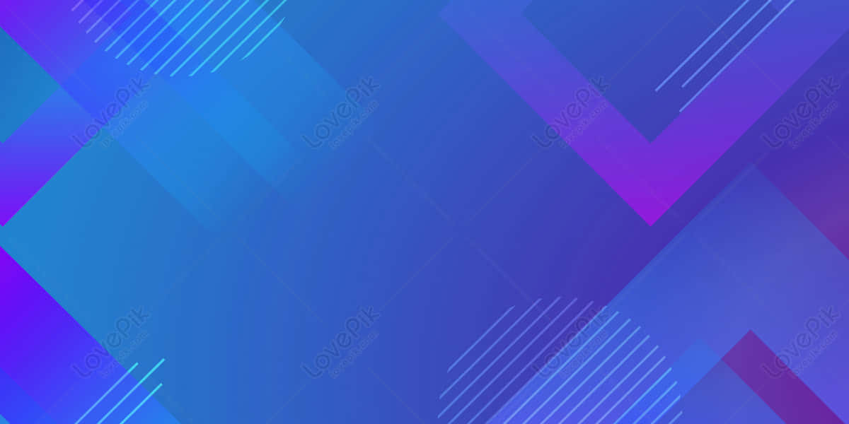 Blue Geometric Abstract Background Background