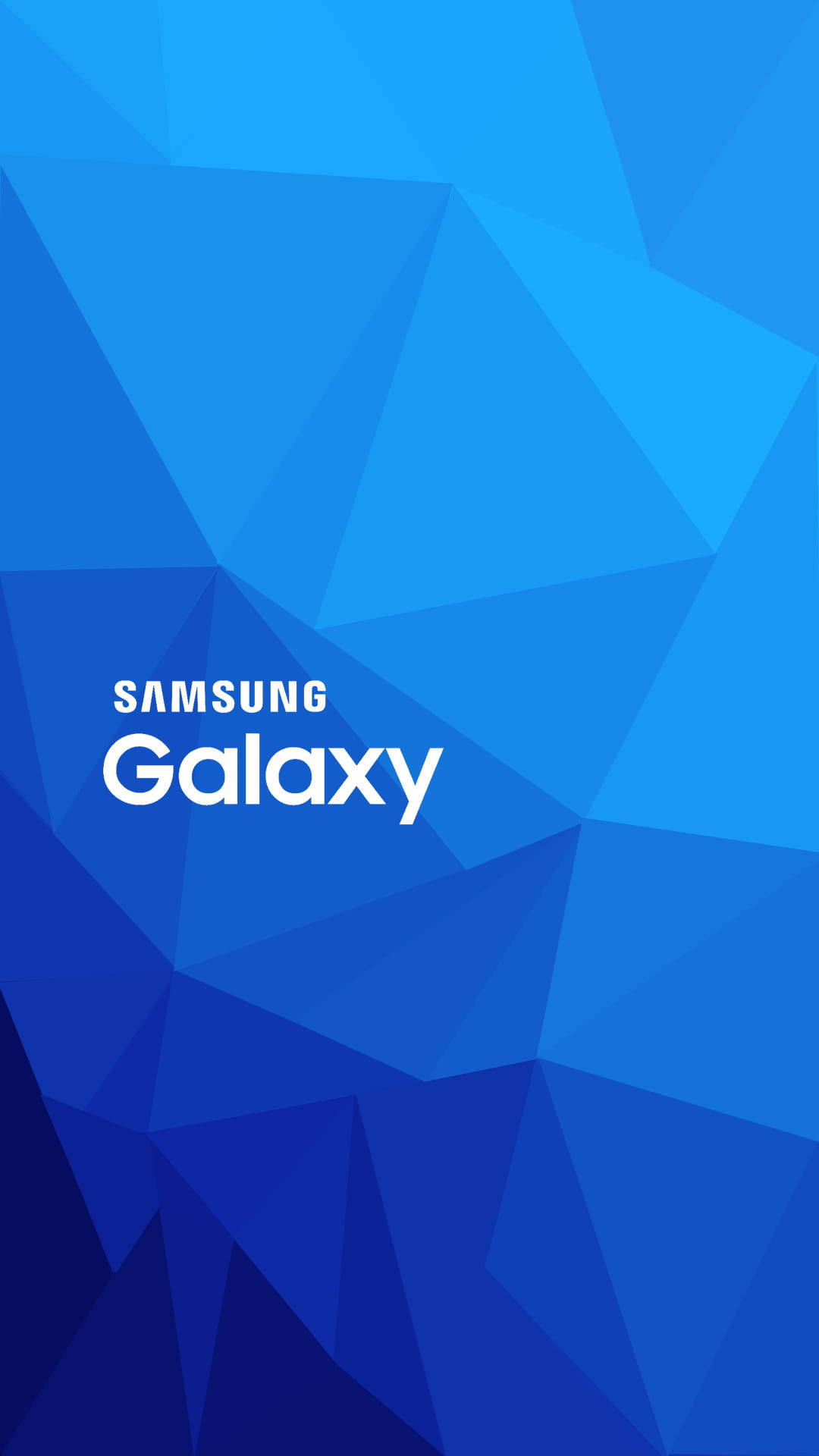 Blue Geometric Design Of Samsung Full Hd Background