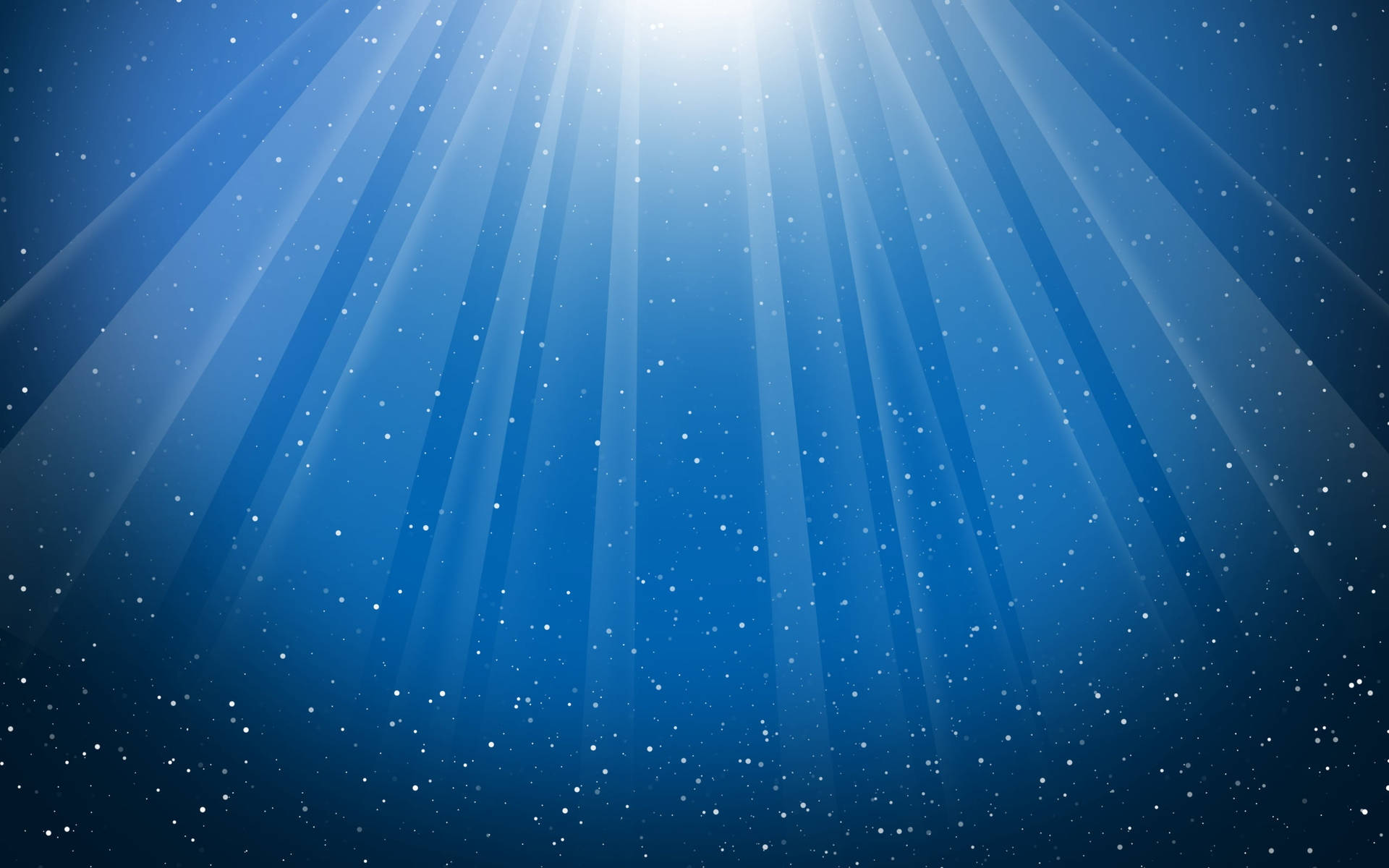 Blue Glitter Rays Of Light Background